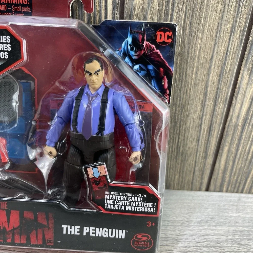 The Batman DC Penguin Spin Master Action Figure New In Package